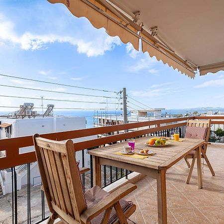 Sea View Apartment 100M From The Beach Saronida Eksteriør bilde