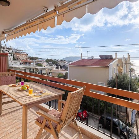 Sea View Apartment 100M From The Beach Saronida Eksteriør bilde